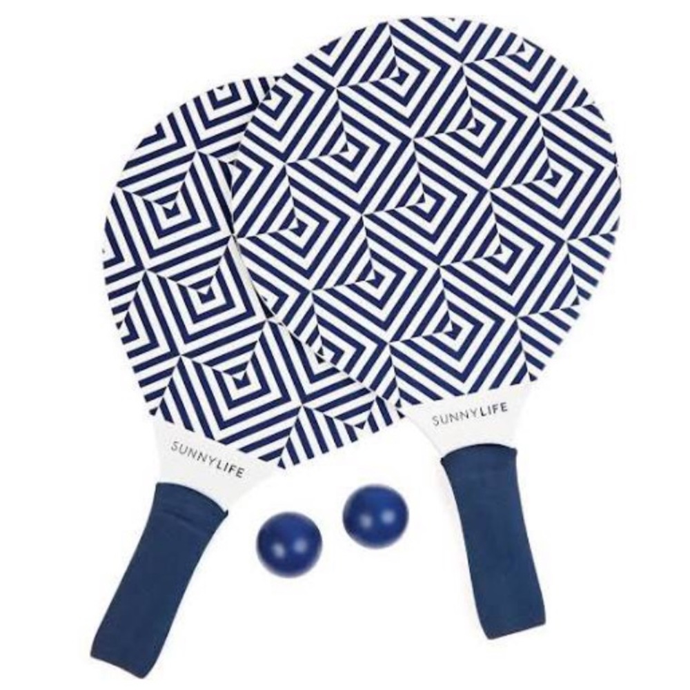 Sunny Life Beach Paddle Ball Set New
